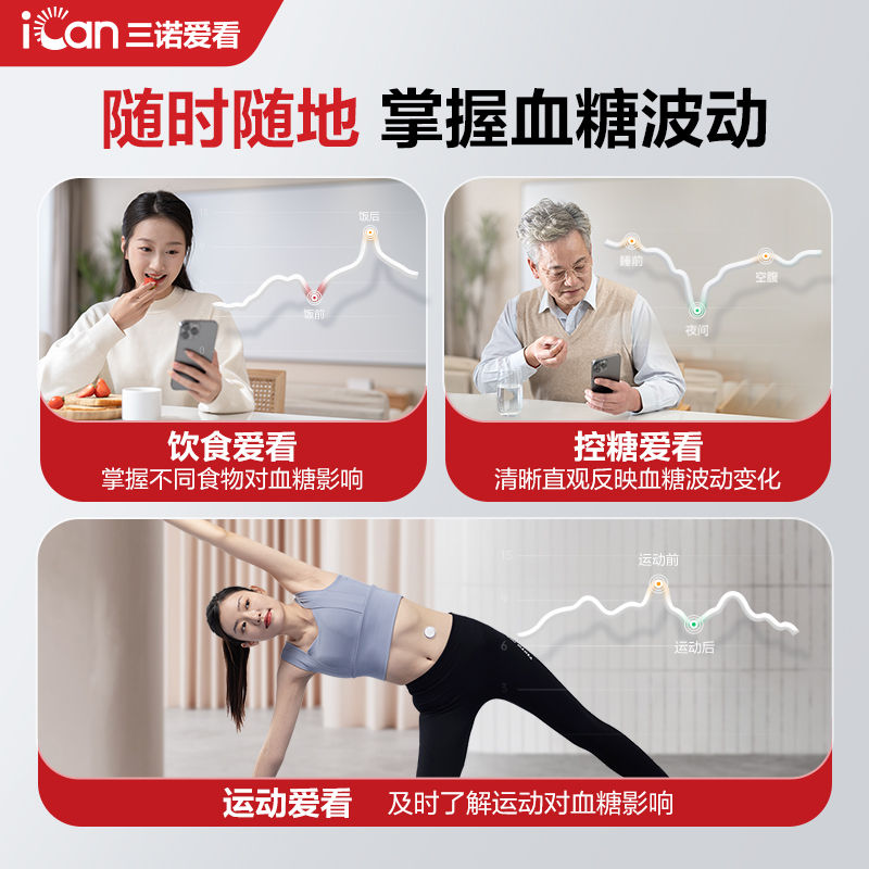 三諾cgm動(dòng)態(tài)血糖儀