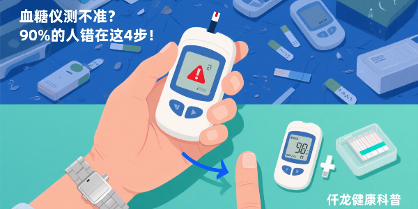 血糖儀測不準(zhǔn)？90%的人錯在這4步！